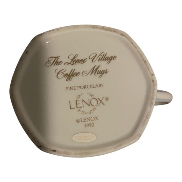 Set of 7 1992 Vintage Lenox Spice Village Coffee Mugs Pre-Owned EUC - Picture 2 of 6